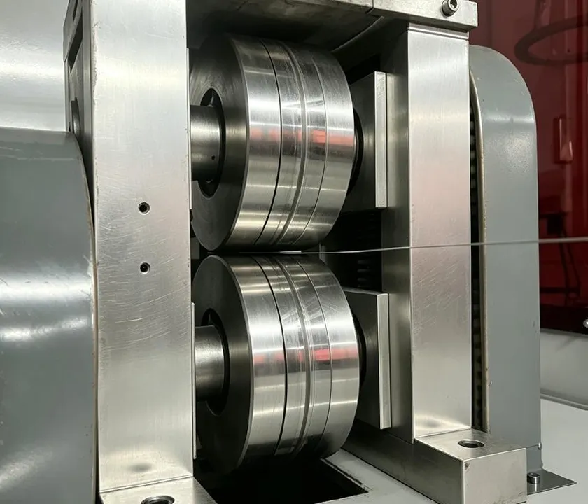 SF-180 flattening rolls processing wire