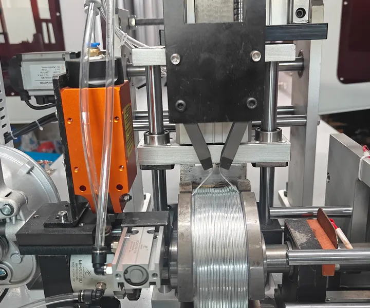 SF-180 automatic tying station and wound coil